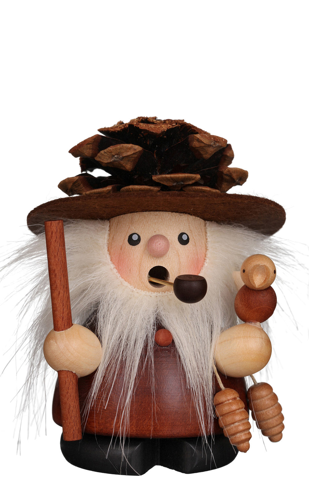 Christian Ulbricht Incense Burner - Fir Cone Man Smoker 4"
