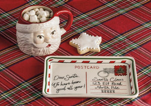 Santa Milk & Cookies Set