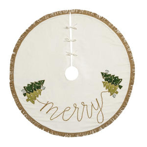 Velvet Applique Tree Skirt