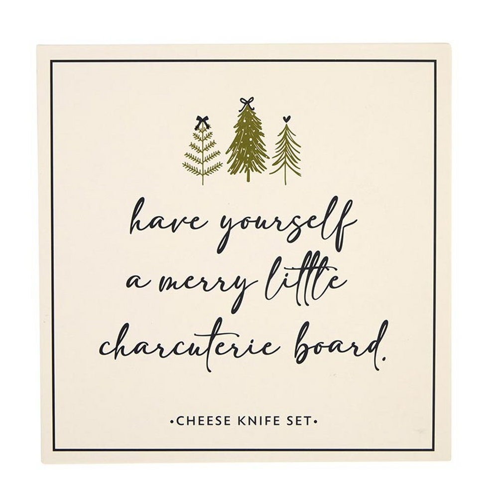 Merry Little Christmas Charcuterie Cheese Knives