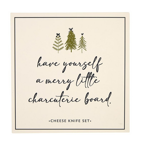 Merry Little Christmas Charcuterie Cheese Knives