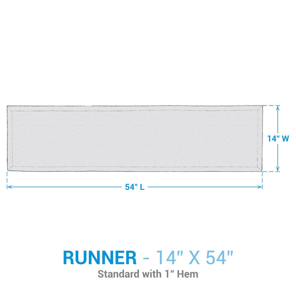 Winter Harmony Runner 54"L