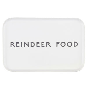 Reindeer Food Ceramic Serving Platter