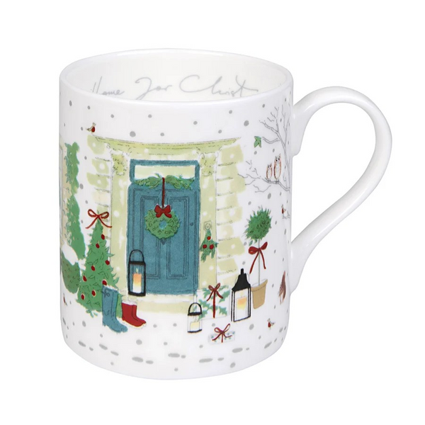 Holly & Berry Home for Christmas Mug