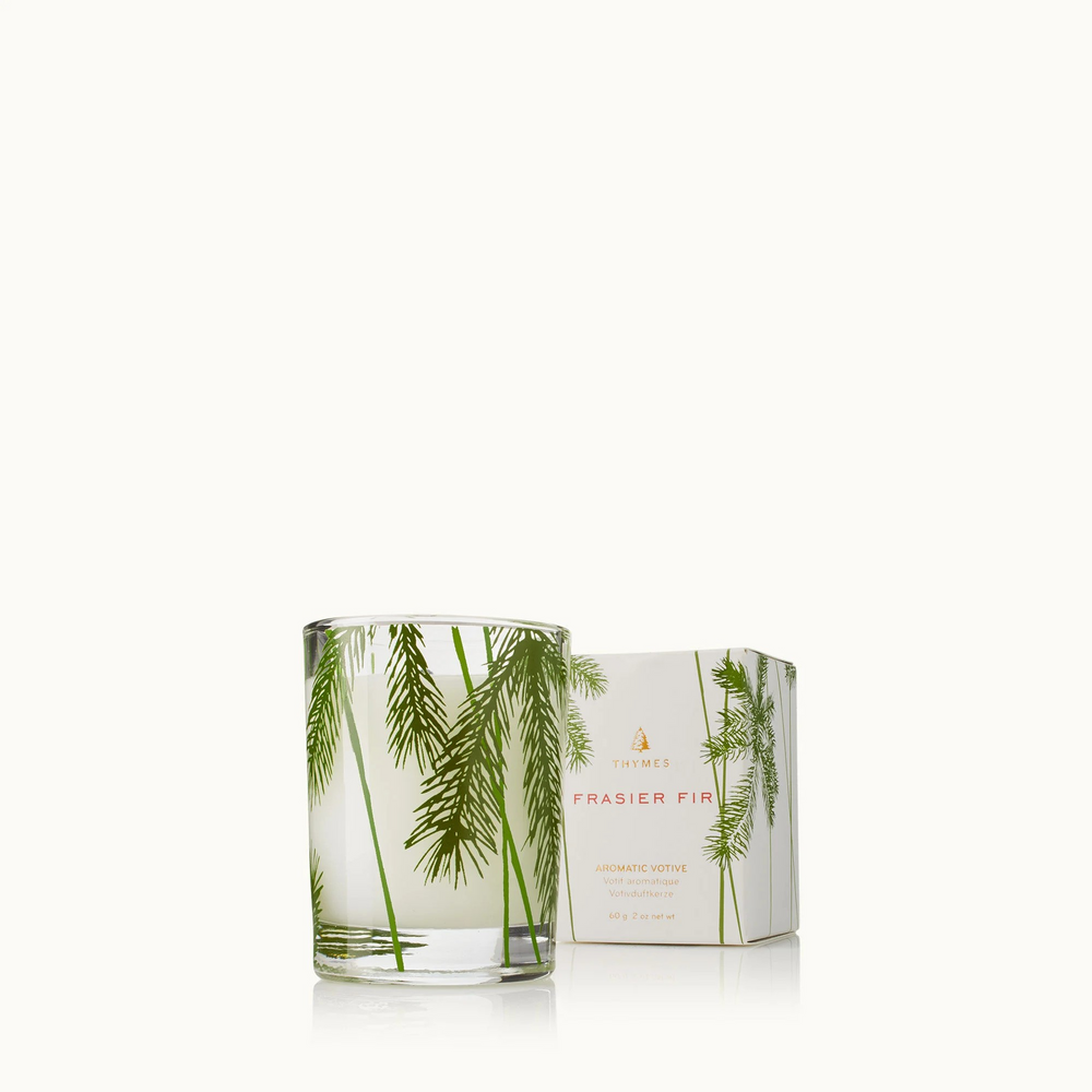 Frasier Fir Pine Needle Votive Candle by Thymes