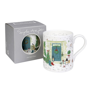 Holly & Berry Home for Christmas Mug