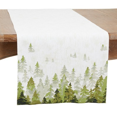 Pine Trees Runner 16"X72" Oblong