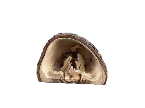Arched Cave Nativity Grotto 2.75x2.75