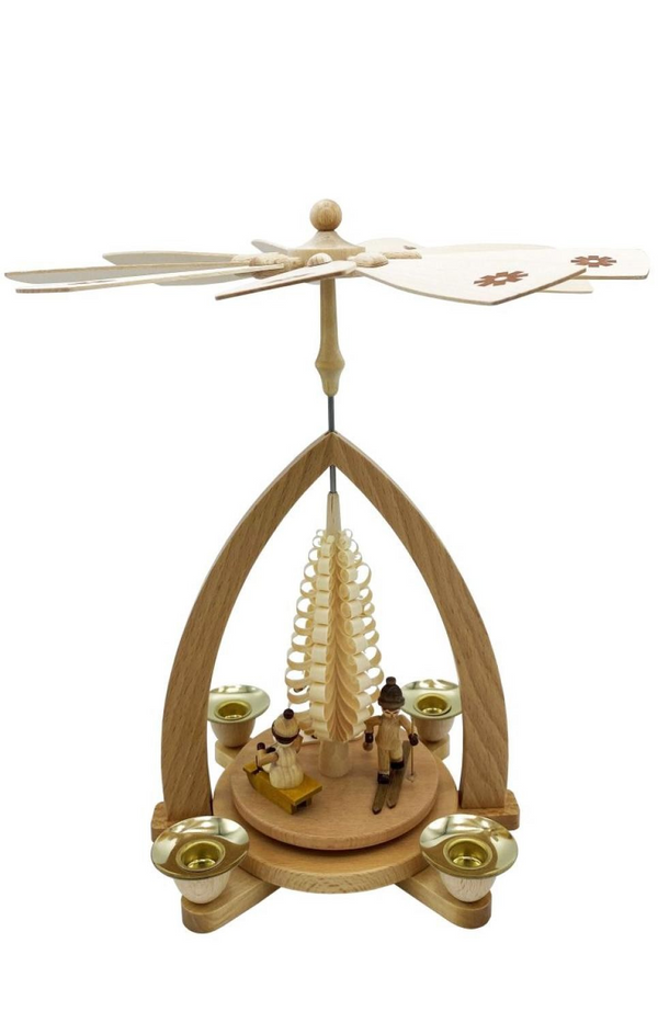 Richard Glaesser Pyramid - Children Enjoying Winter Sports