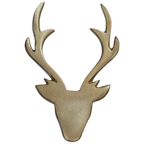 GOLD DEER NAPKIN RING