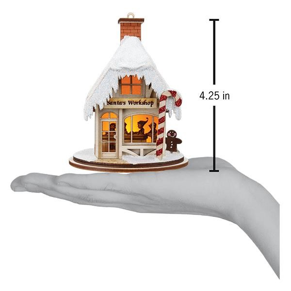 Santa's Workshop Ginger Cottages Ornament