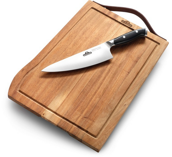 Premium Cutting Board and Knife Set