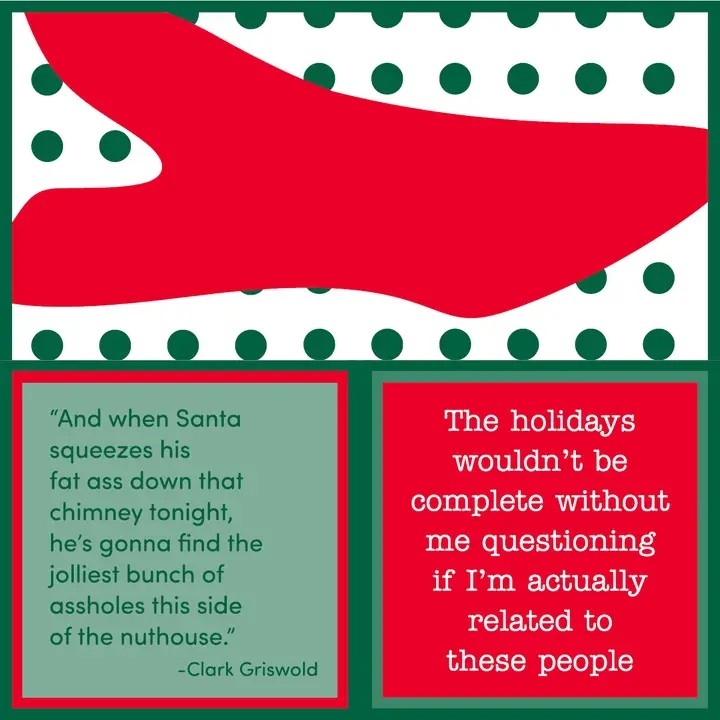 Holiday Cocktail Napkin