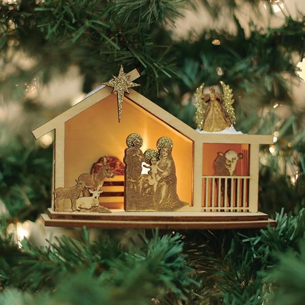 Ginger Nativity Ginger Cottages Ornament