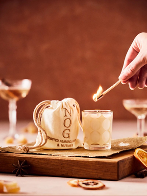 Holiday Bagged Candle Nog