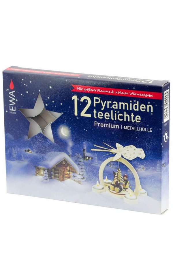 Pyramiden Teelichte 12 Tealight Candles
