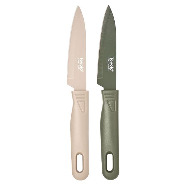 Paring Knives-Set of 2 (Oatmeal & Thyme)