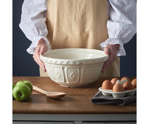 Mason Cash Cream Mixing Bowl Size 12