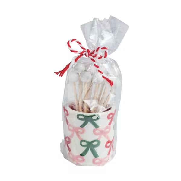 Festive Holiday Toothpick Holder - 4 Styles to Choose From