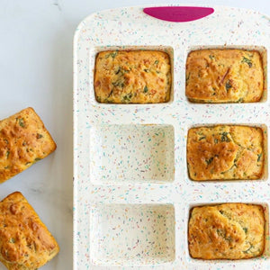 6 Count Mini Loaf Confetti Pan