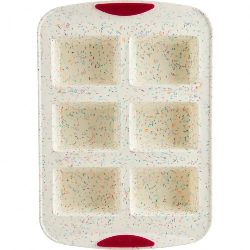 6 Count Mini Loaf Confetti Pan