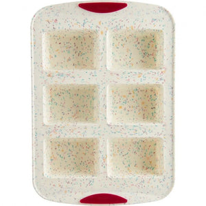 6 Count Mini Loaf Confetti Pan