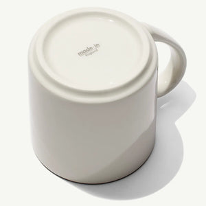 Coffee Mug - Blue Rim (Set of 4)