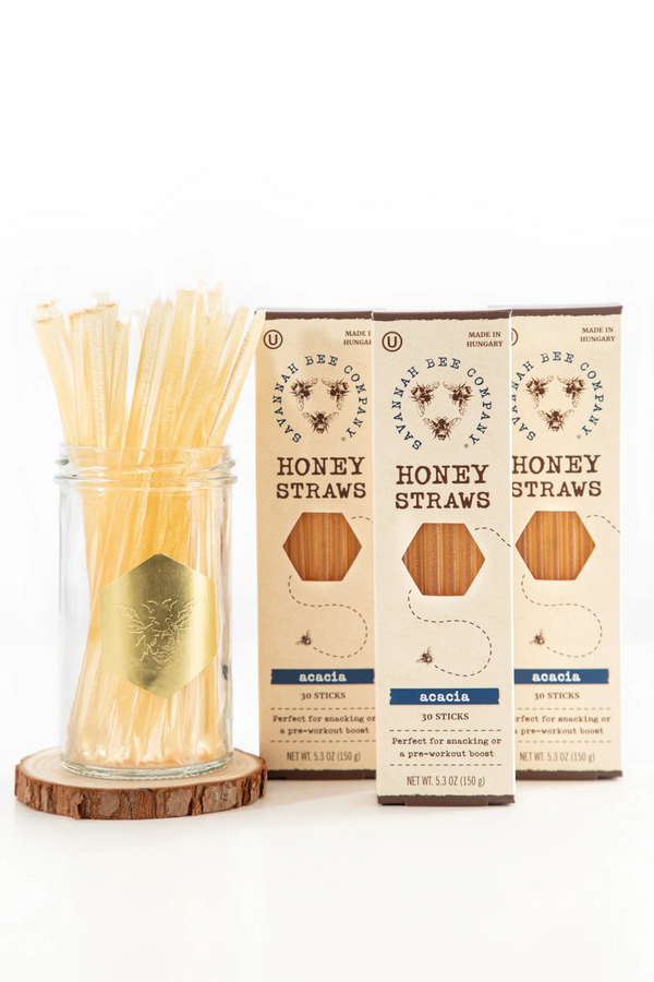 Honey Straws - Contains 12 Sticks