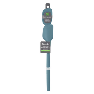 Flex-Core® All Silicone Mini Spatula & Spoonula (Set of 2) - Choose Pink Sorbet or Blue Slate