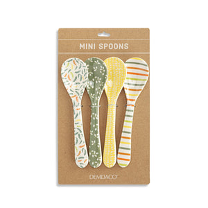 Bamboo Melamine Mini Spoons