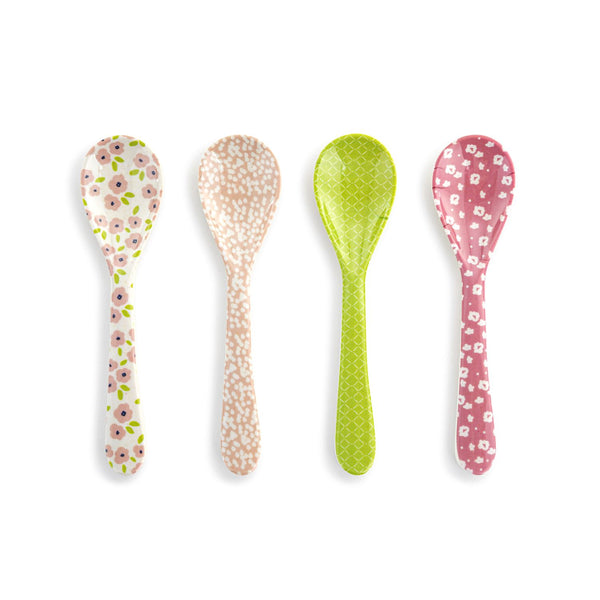 Bamboo Melamine Mini Spoons