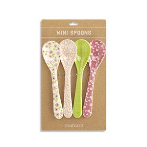 Bamboo Melamine Mini Spoons