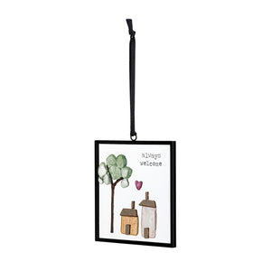 Always Welcome Suncatcher