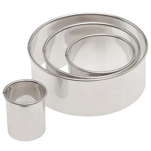 Ateco Plain Round Cutter Set (4 Piece)