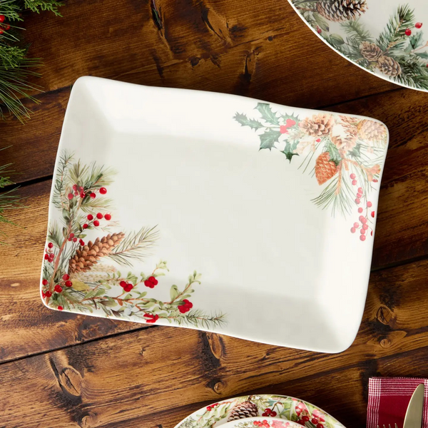 Woodland Pine and Berry Platter