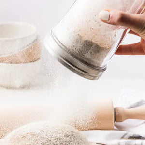 Glass Sifter Jar Set