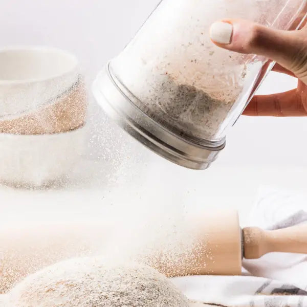 Glass Sifter Jar Set