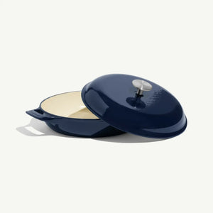Enameled Cast Iron Braiser Made In (4 colors)