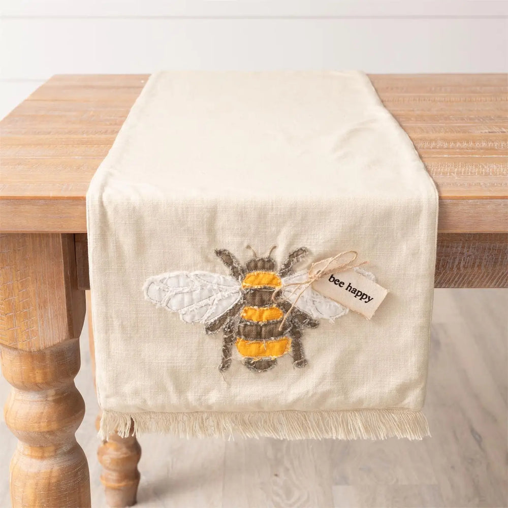 Table Runner - Raggedy Bee Happy