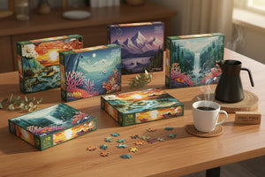 "In The Mountains" Final Piece Puzzles - 4 Styles to Choose From