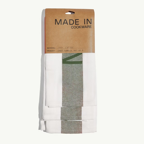 Chef Towels - Set of 3 - Choose from 3 Colors