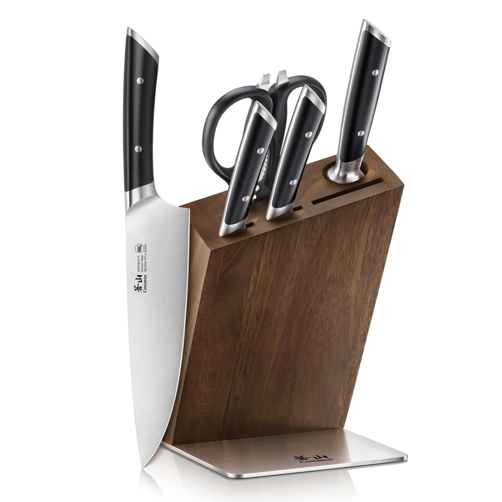 Knife Block set - Helena 6pc (2 color options)