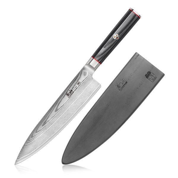 YARI 8" Chef Knife w/Sheath