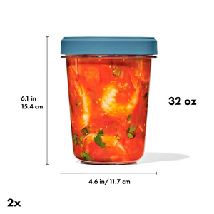 Twist & Stack Container (32 oz) – 2-Pack