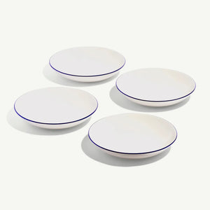 Entree Bowls - Blue Rim 10" (set of 4)