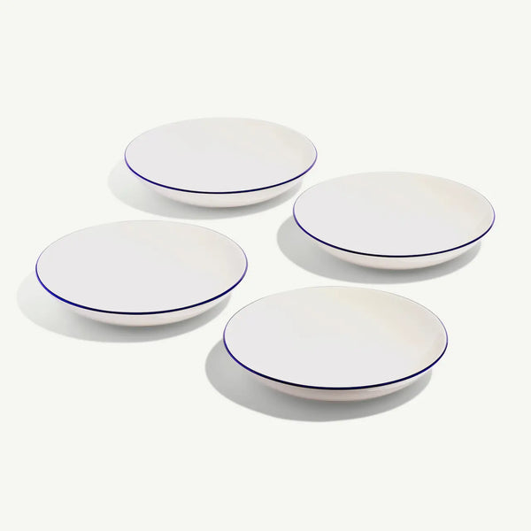 Entree Bowls - Blue Rim 10" (set of 4)