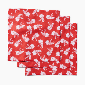 Geometry Dishcloth Set of 3 - Holiday Line - Several to Choose From