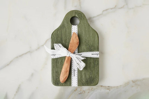 Petite Natural Acacia Serving Board - In Natural or Spruce Finish