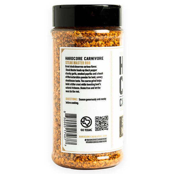 Hardcore Carnivore: Steak Master Seasoning 12OZ