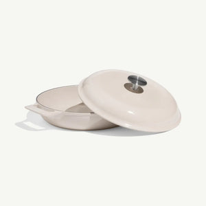 Enameled Cast Iron Braiser Made In (4 colors)